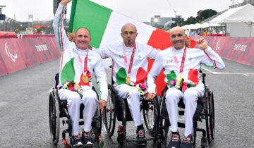 Paralimpiadi Tokyo 2020 – Staffetta d’oro con Cecchetto, Mazzone e Colombari