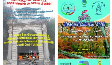 Lazio – A Velletri e Allumiere si torna a correre