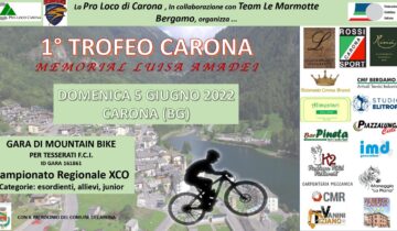 Lombardia – Il 5 giugno Carona ospita il Campionato Regionale MTB
